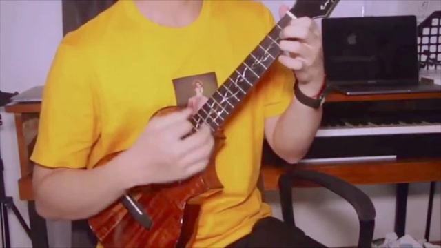 Sting - Shape Of My Heart (Ukulele cover) смотреть онлайн