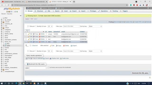 Java and MySQL- Library Management System Part-3 | Validating Signup page | Unique Developer смотреть онлайн