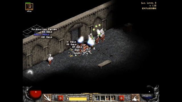 Let's Play Diablo II (2) - HARDCORE Barbarian Playthrough - Act 1. Quests 5-6 смотреть онлайн