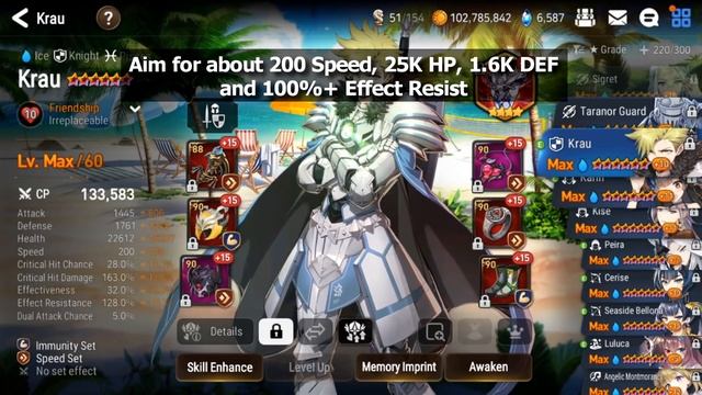 Krau - How To Build, Where To Use, What To Skill Enhance - Epic Seven