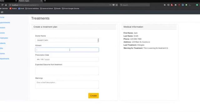 Hospital Database Management System - Database Project 2018 смотреть онлайн