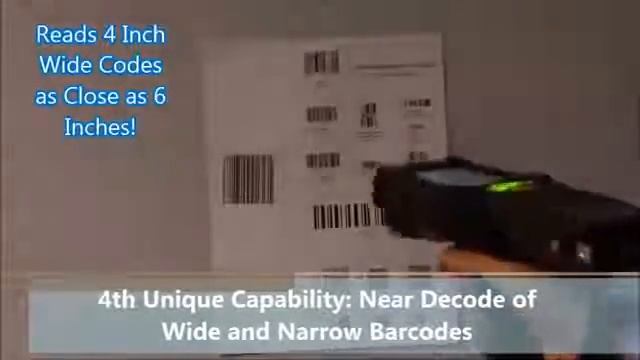 BARCODE SCANNER ZEBRA Scaning At far Distances Scaning смотреть онлайн