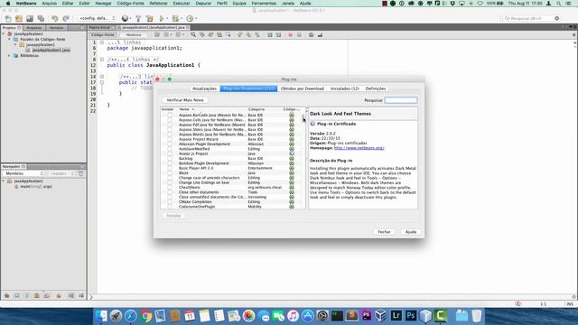 Aula 03 - Java - Instalação de Plugins no NetBeans 8.1 (parte 1) смотреть онлайн