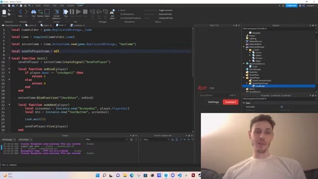 ROBLOX CODING TUTORIAL #19: Comm Util (Remote Events/ Remote Functions) смотреть онлайн