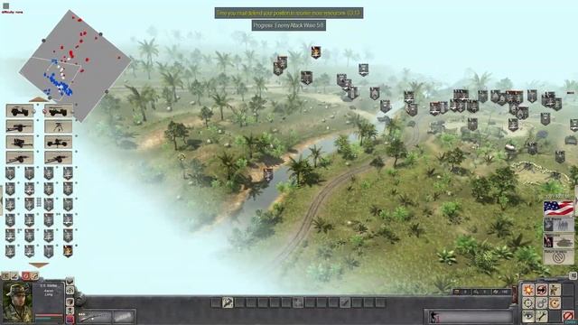 US Marines Hold Fort vs Waves of Viet Cong! - Men of War: Vietnam War Mod Battle Simulator смотреть онлайн