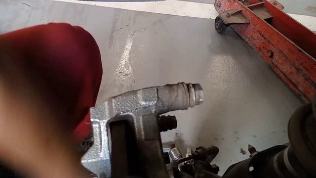 eclipse cross (how to dismantle brake pads rear) смотреть онлайн