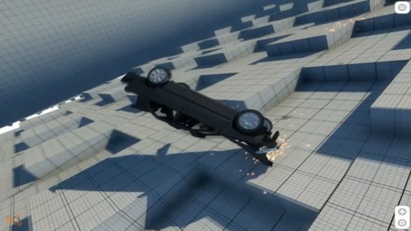 BeamNG DRIVE mod car Peugeot 406 Sedan C