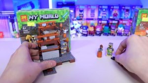Китайский «LEGO» Minecraft для самоделки (Часть 1)
