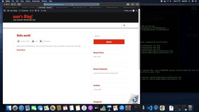 AWS | Complete Setup SSL for Bitnami Wordpress смотреть онлайн