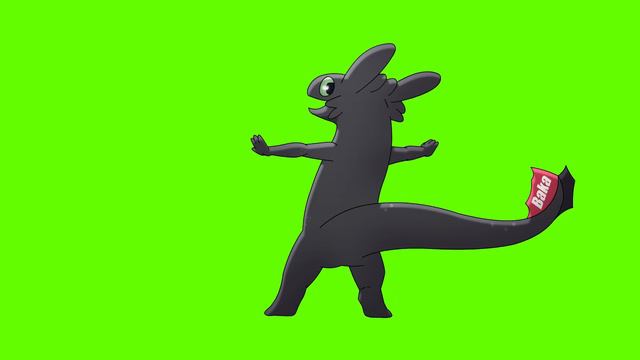 Беззубик танцует, НО ЭТО АНИМЕ! (Анимация) смотреть онлайн