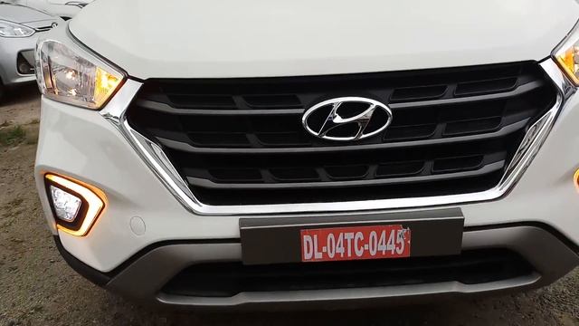 Creta fog light led with drl 2018 model смотреть онлайн