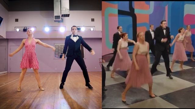 THE MARVELOUS MRS. MAISEL Dance | Pink Shoelaces (side by side) смотреть онлайн