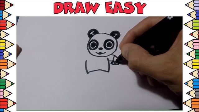 How to Draw Easy - Bing Pando for Kids смотреть онлайн