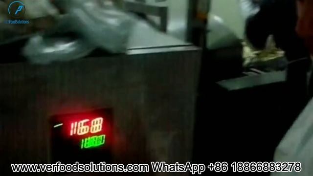 VER spring roll continuous frying machine смотреть онлайн