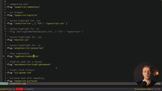 Vim Setup Tutorial - Vim Configuration, Packages, Usage смотреть онлайн
