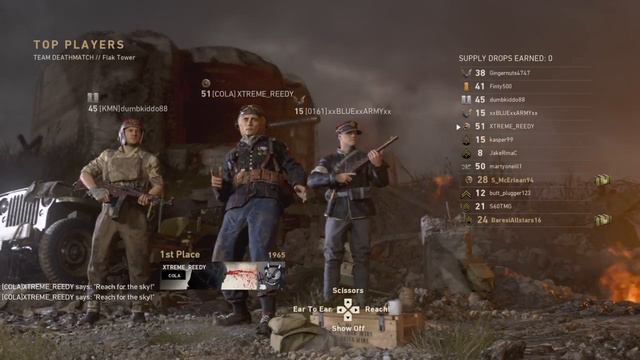 Call of Duty®: WWII Reedy's winning moves! смотреть онлайн