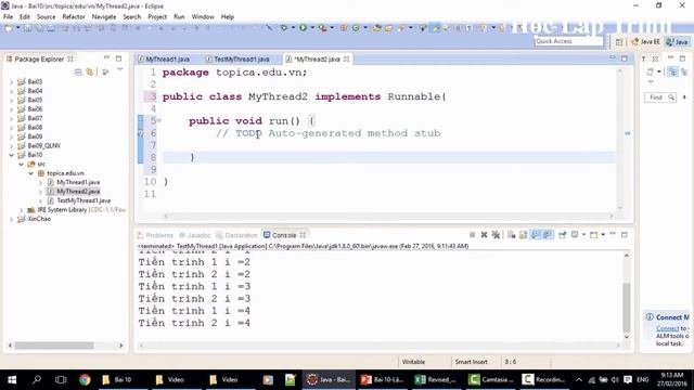 Học Lập Trình Android - Bài 10 : Đa Tiến Trình ( Multi - Thread ) смотреть онлайн
