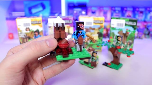 MINECRAFT Мутанты, животные, деревья, еда. "LEGO"-моды майнкрафт смотреть онлайн