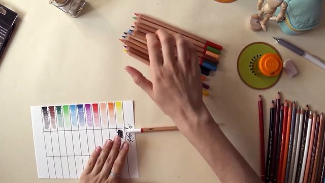 ДОРОГО VS ДЕШЕВО/Рисую карандашами Polychromos и Мастер-Класс ||Стоит ли переплачивать? смотреть онлайн
