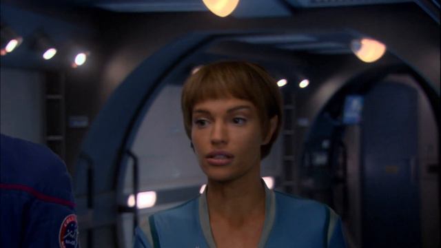 More Jolene Blalock (T'Pol) in Her Sexy Shiny Blue Catsuit from "Enterprise" 1080P BD смотреть онлайн