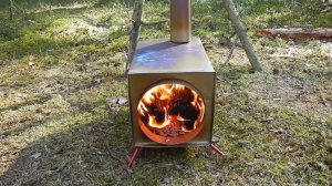 Походная печь \ (Тайм Код в описании)