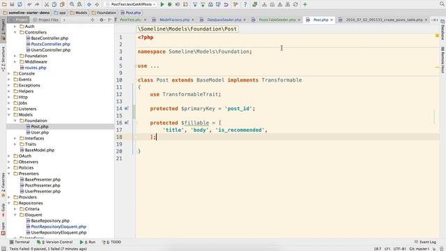 Someline Starter (Laravel 5, Restful API, Vuejs) PHP Framwork Tutorial Guide смотреть онлайн