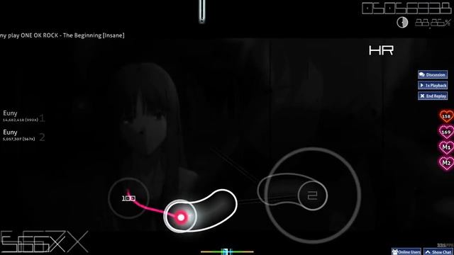 osu!_Euny - ONE OK ROCK - The Beginning [Insane] + HR смотреть онлайн