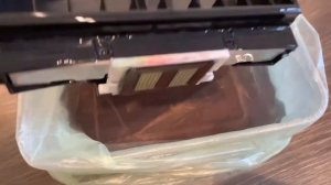 Очистка печатной головки принтера Canon