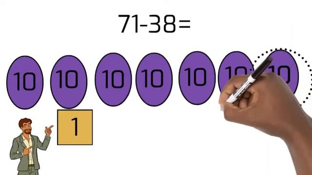 Helping Your Child With Subtraction Expanding 2 Digits With Regrouping смотреть онлайн