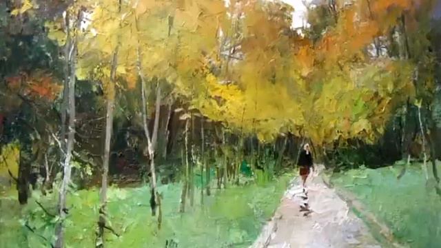 Old Russian song "The Black Corbie" (Чёрный ворон) Vl.Khrobystov (recorder),Vl.Palkin (painting) смотреть онлайн