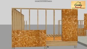 Как правильно монтировать ОСП (OSB ) Горизонтально или Вертикально. Монтаж ОСП (OSB).
