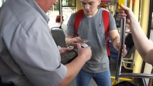 Спасение пассажира; правильный проезд по социальной карте