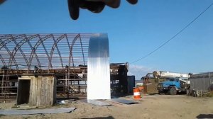 Монтаж ангара ГК Смарт Ангар. Кровля. В помощь самоделкиным