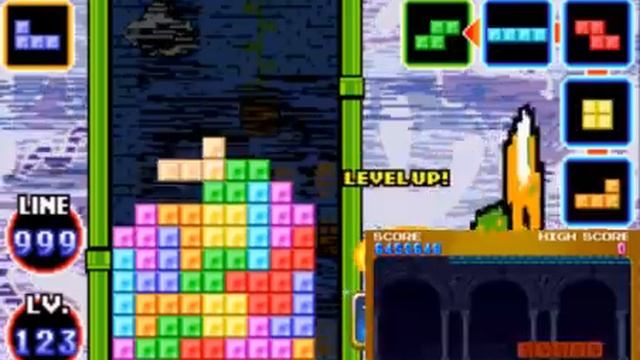 Tetris DS - Marathon (endless) смотреть онлайн