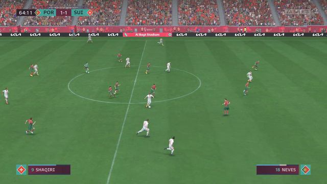 PS5 FIFA 23 (4k UHD 60 fps) World Cup Qatar 2022 Round of 16 : Portugal-Switzerland смотреть онлайн