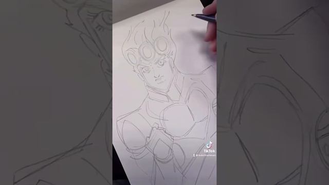 Drawing GIORNO GIOVANNA from JOJO’s BIZARRE ADVENTURE! смотреть онлайн