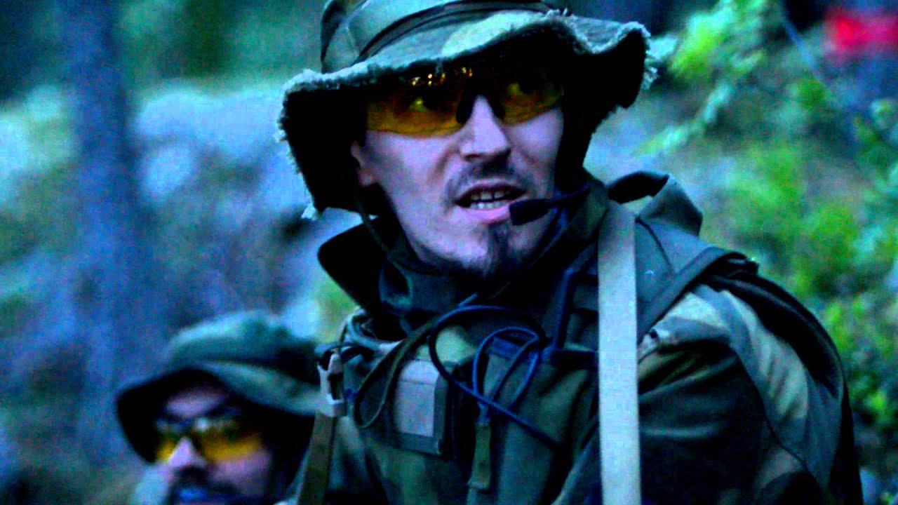 Ночной рейд. Страйкбол. Карельская ночь 2014. Airsoft game Russia. КукуруЗо. смотреть онлайн