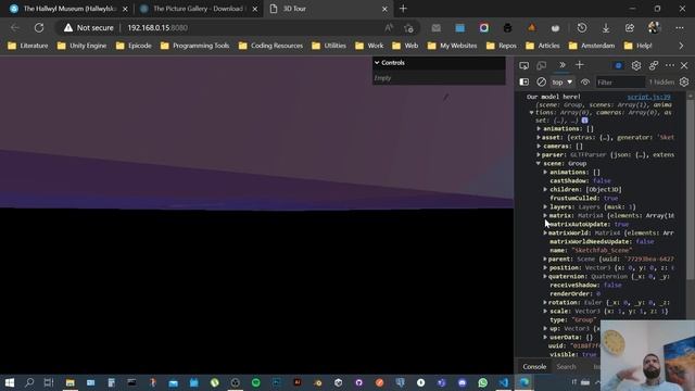 How To Create A Virtual Museum Tour With Three.js | The Future of Cultural Heritage смотреть онлайн
