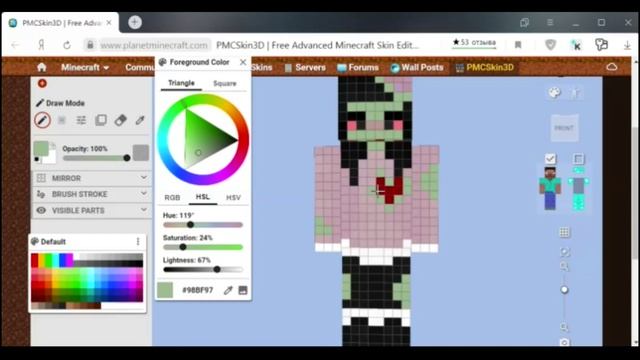 3 скина на Хэллоуин//Minecraft//Halloween