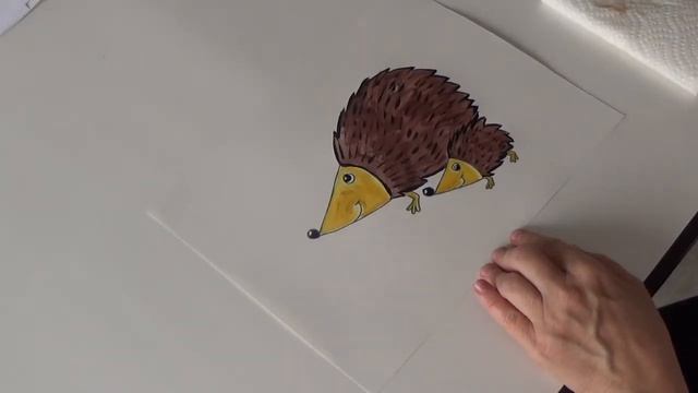 Сегодня мы учимся рисовать ежика смотреть онлайн