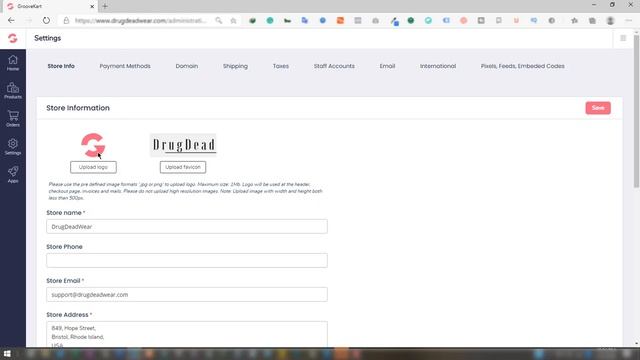 How To Upload Groovekart Store Logo and Favicon смотреть онлайн