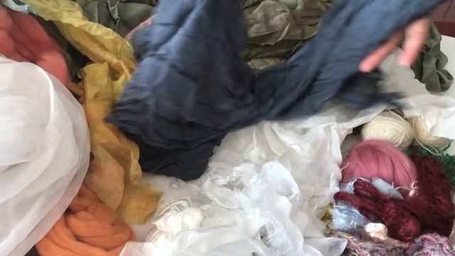 FELTING & ВАЛЯНИЕ: Обзор материалов для валяния. Шелк для валяния. смотреть онлайн