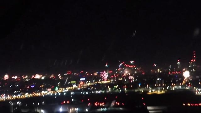 Встретила Новый Год в самолёте: как это было. Волшебный полёт над фейерверками.