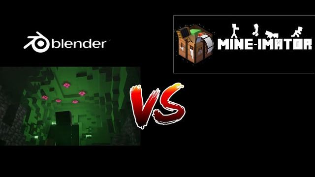 Minecraft 1.18 animation | Blender VS Mine Imator смотреть онлайн