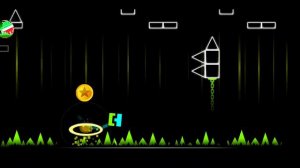 ПОКАЗЫВАЮ ГДЕ НАХОДЯТСЯ 3 МОНЕТЫ НА 5 УРОВНЕ (Geometry Dash)