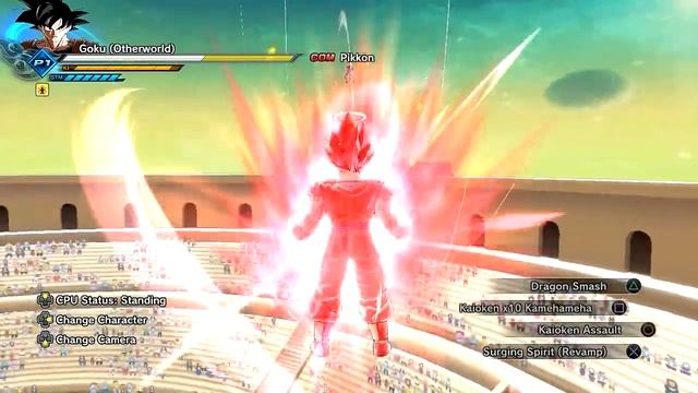 THIS SHOULD BE A DLC PACK! Dragon Ball Xenoverse 2 Super Kaioken Goku VS Pikkon Custom Skills смотреть онлайн