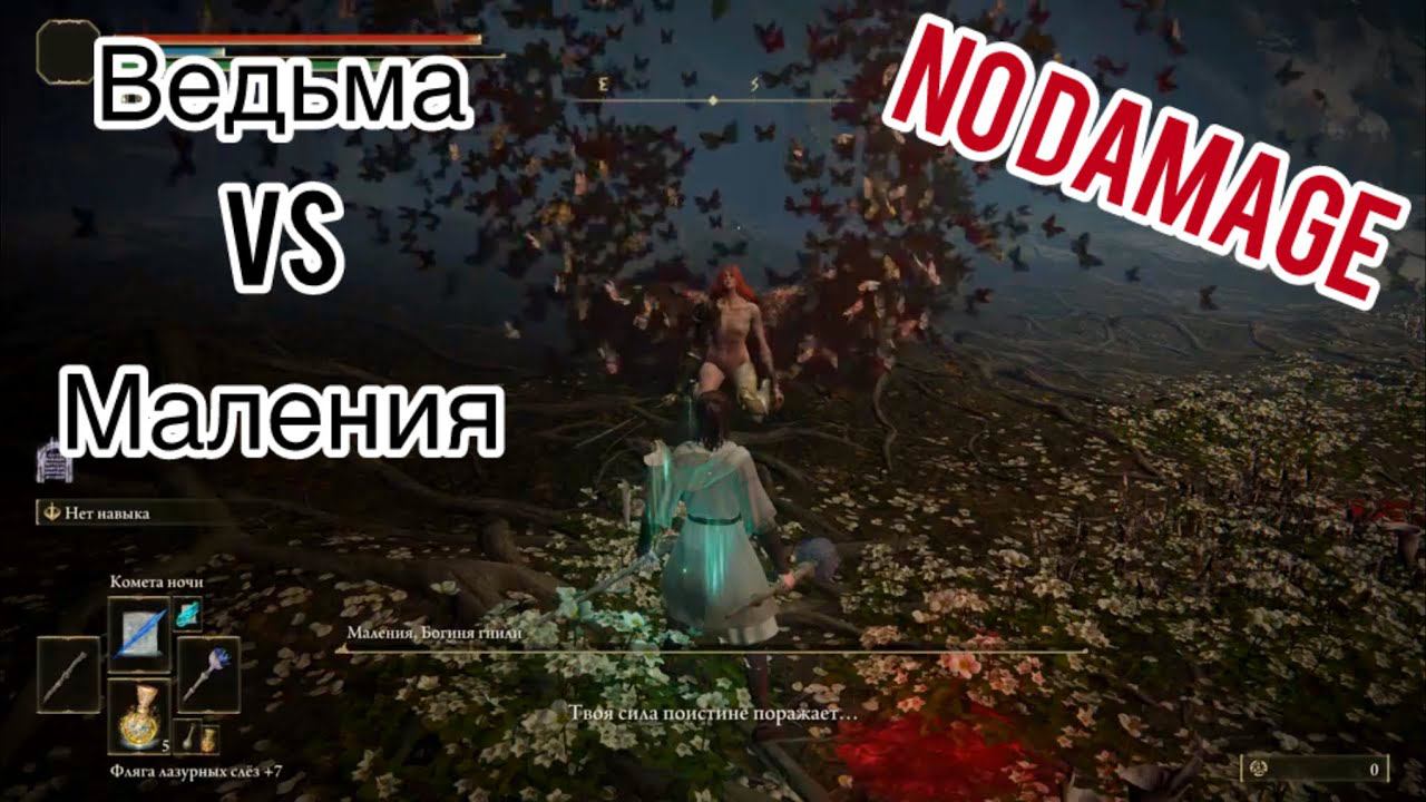 ELDEN RING™ Маления Vs Ведьма. Без урона.