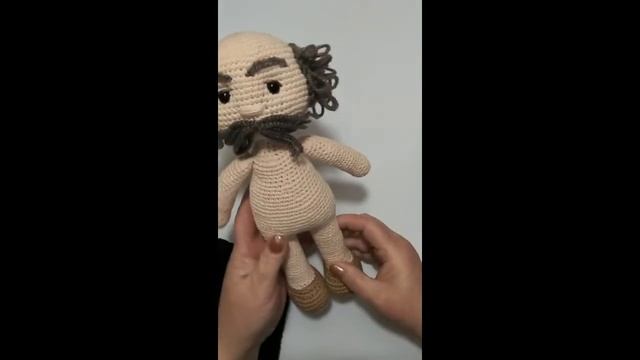 Мини МК на дедушку//вяжем вместе дедушку