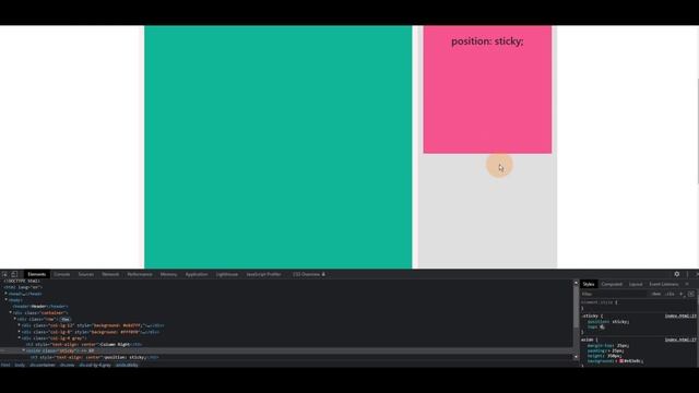 Как сделать липкий сайдбар на чистом CSS / How to do sticky sidebar only pure css смотреть онлайн