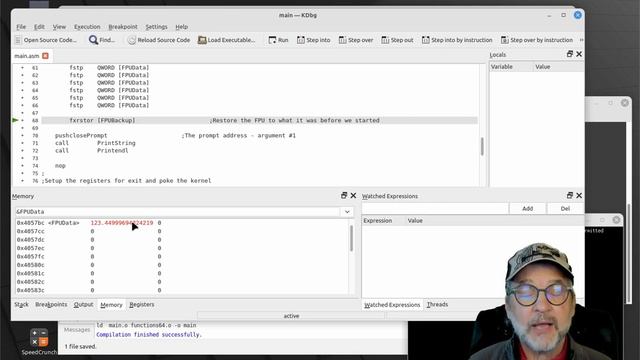 Assembly 40a: Coding the x87 Floating Point Unit (FPU) смотреть онлайн